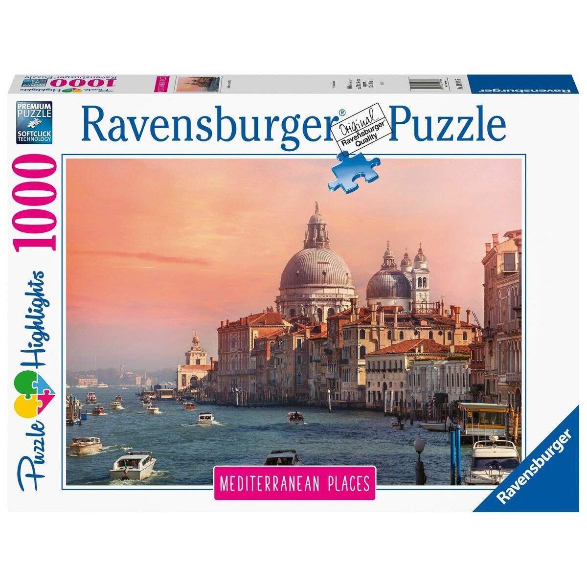 Ravensburger Puzzle Mediterranean Places: Italy, 100 Teile