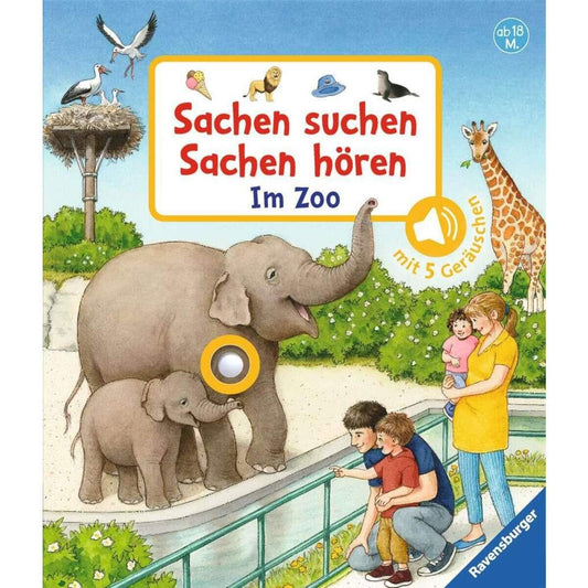 Ravensburger Sachen suchen, Sachen hören: Im Zoo