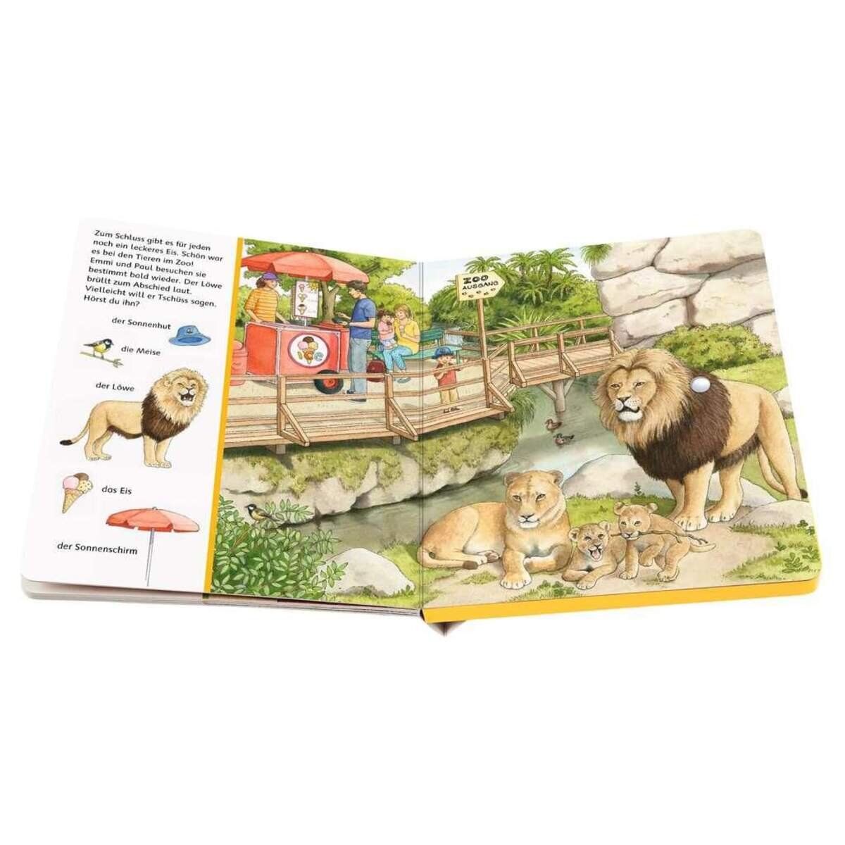 Ravensburger Sachen suchen, Sachen hören: Im Zoo