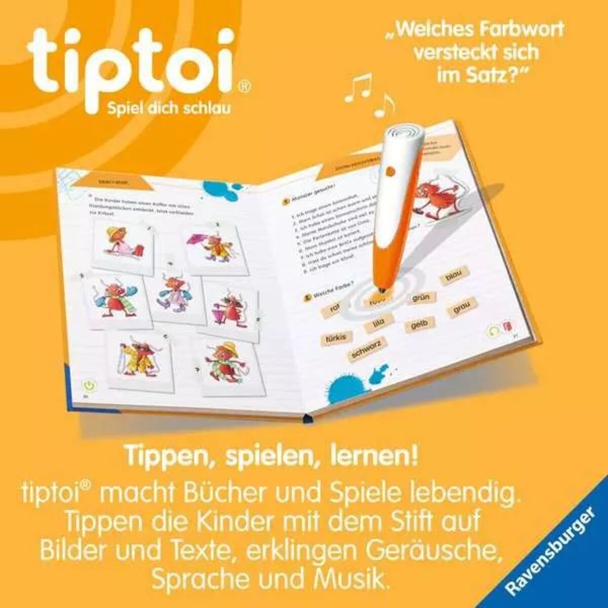 Ravensburger tiptoi® Lern mit mir! Deutsch 1. Klasse