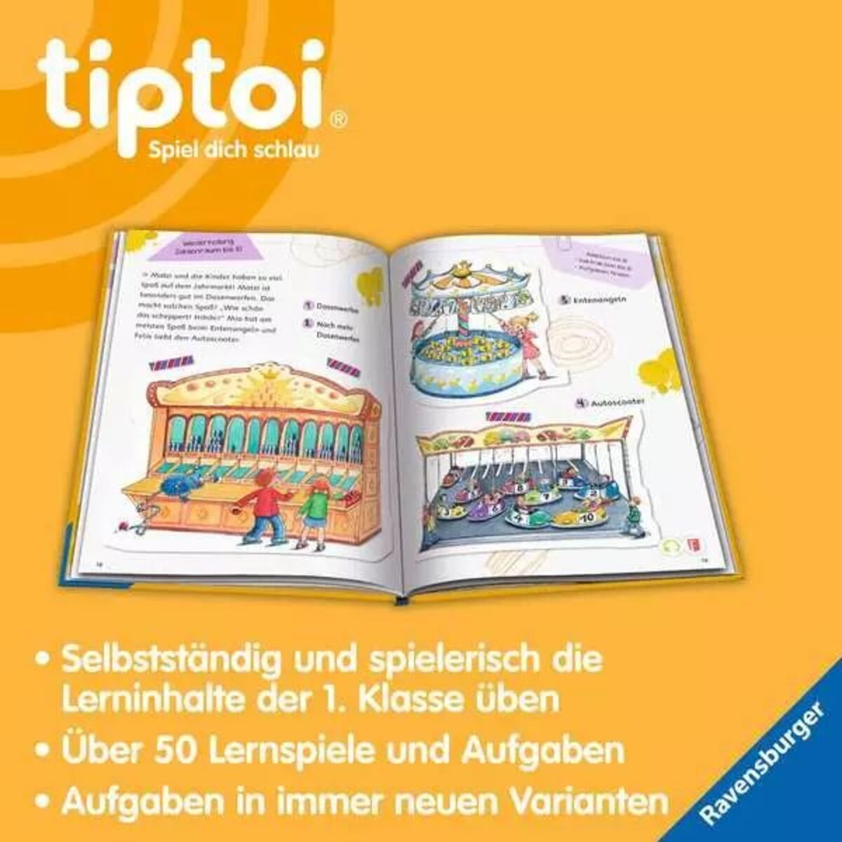 Ravensburger tiptoi® Lern mit mir! Mathe 1. Klasse