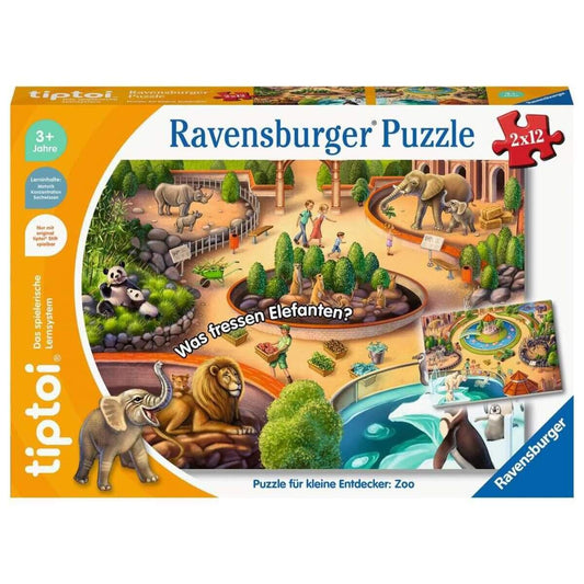 Ravensburger tiptoi Puzzle für kleine Entdecker: Zoo