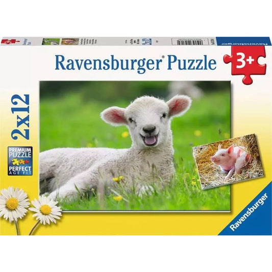 Ravensburger Unsere Bauernhoftiere, 2 x 12 Teile