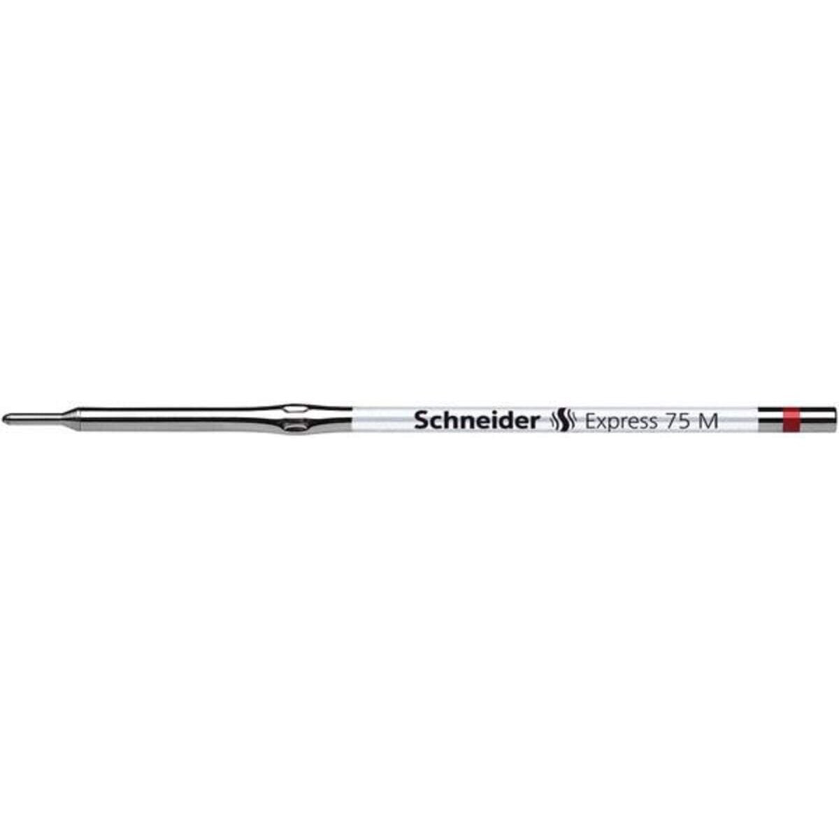 Schneider 7512 Kugelschreibermine EXPRESS 75 M, rot, ISO 12757-2 A2, dokumentenecht