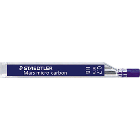 STAEDTLER® 250 07-HB Mars micro carbon Feinmine 0,7 mm, HB, 12 Stück Etui