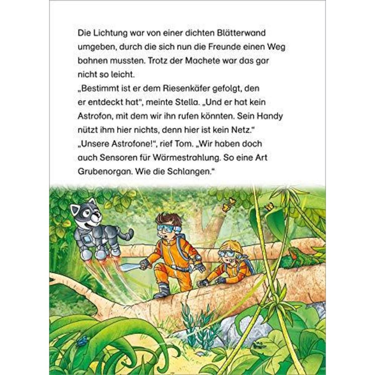 Tessloff Der kleine Major Tom. Band 8: Verloren im Regenwald