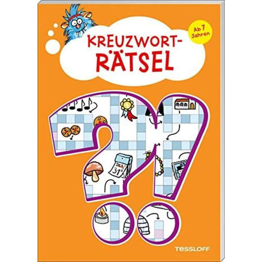 Tessloff Kreuzworträtsel. Ab 7 Jahren: Mit Lösungsteil!