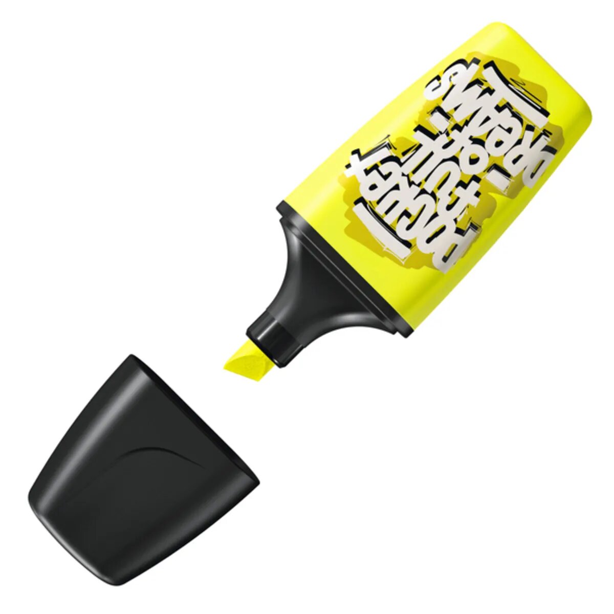 Textmarker - STABILO BOSS MINI by Snooze One - Einzelstift - gelb