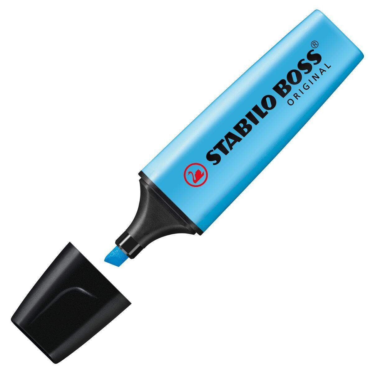 Textmarker - STABILO BOSS ORIGINAL - Einzelstift - blau