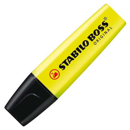 Textmarker - STABILO BOSS ORIGINAL - Einzelstift - gelb