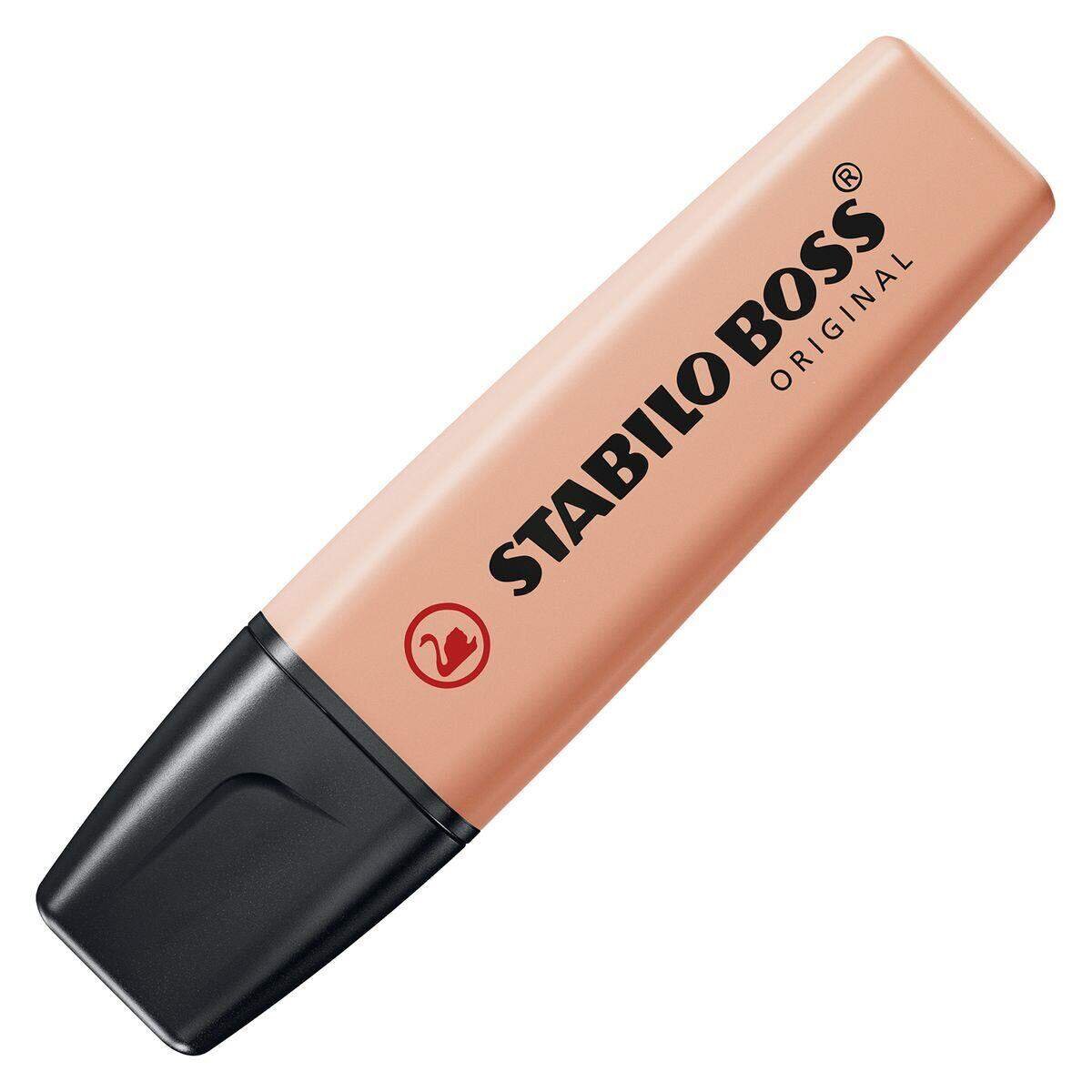 Textmarker - STABILO BOSS ORIGINAL Pastel - Einzelstift - cremige Pfirsichfarbe