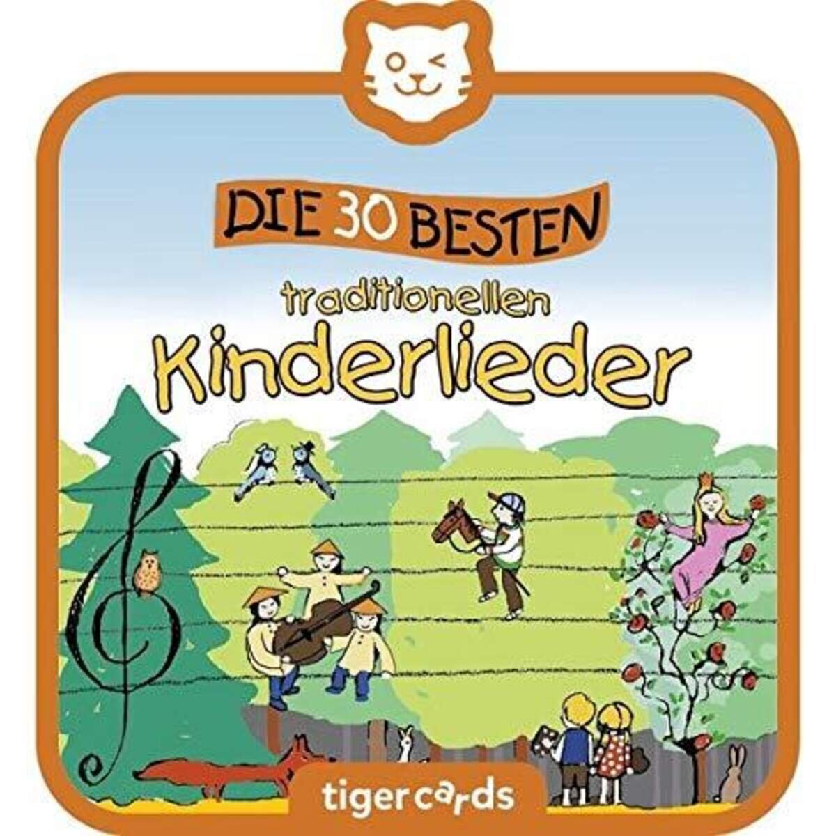 Tiger Media tigercard - Die 30 besten traditionellen Kinderlieder