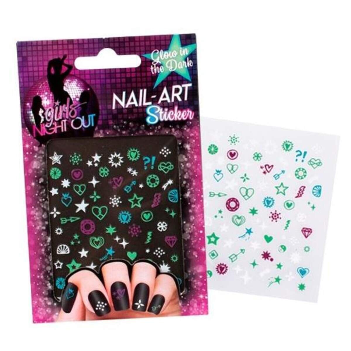 Trendhaus GIRLS NIGHT OUT Nail-Art Sticker, sortiert