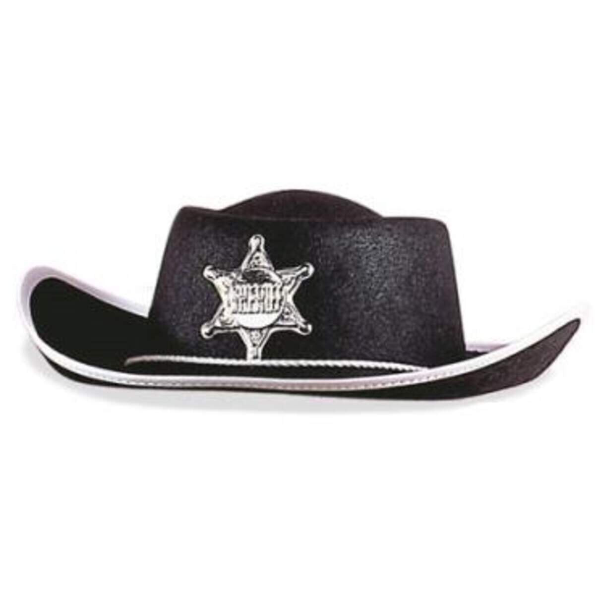 Widmann Cowboyhut Sheriff, Kindergröße, 4-fach sortiert